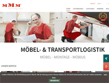 Tablet Screenshot of mmm-service.de